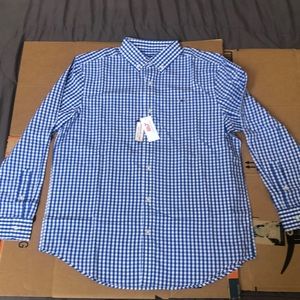 Brand new Men’s Large Whale Shirt Vineyard Vines